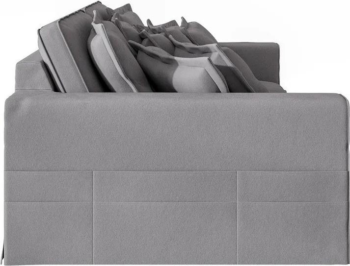 Divano grigio chiaro 236 cm Nora – Ropez