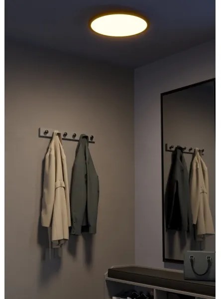 Eglo 900761-Plafoniera LED dimmerabile SARSINA-Z 33,5W/230V diametro 45 cm nero