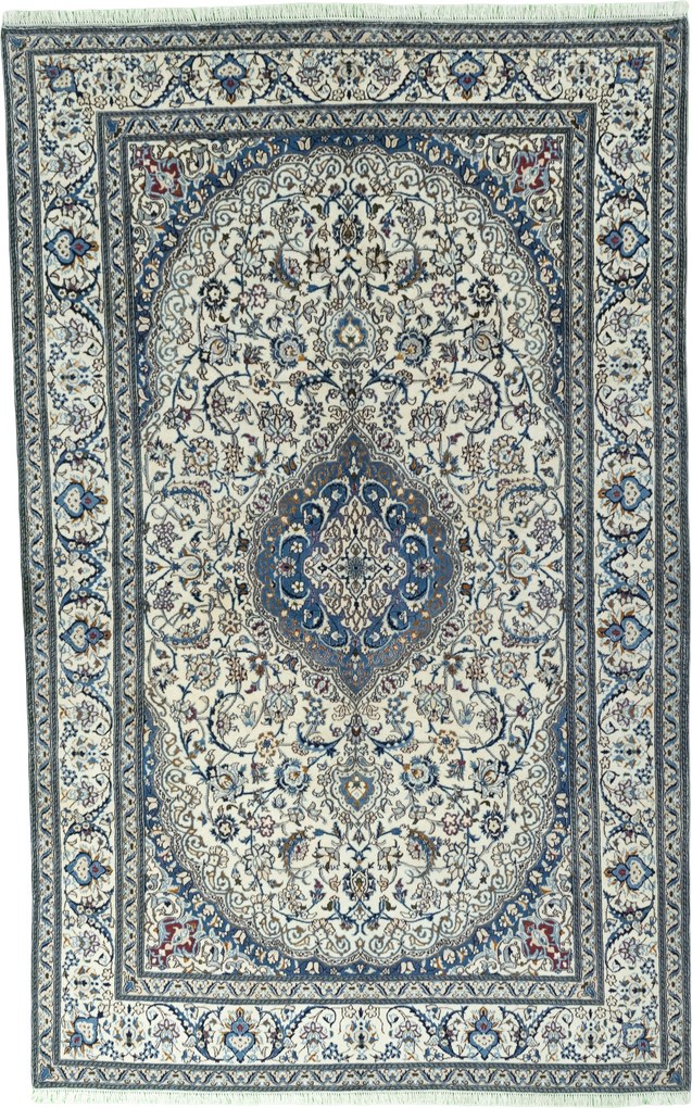Nain Tappeto 310 x 200 Beige (Iran) Annodato A Mano