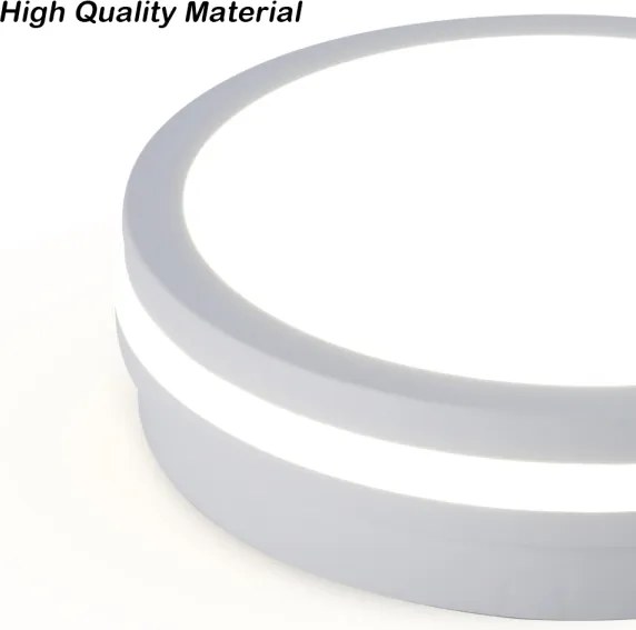 Brilagi - Plafoniera LED da esterno BENE LED/24W/230V diam. 26 cm bianca IP54