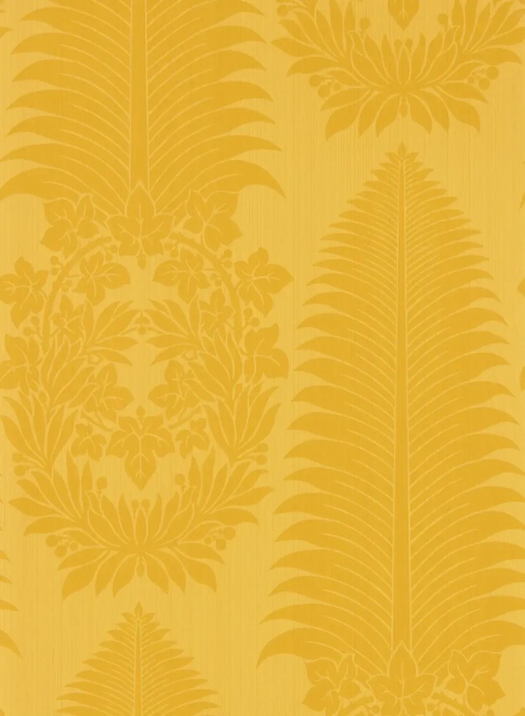 Zoffany Tapete Marsdens Palm Damask - Tigers Eye