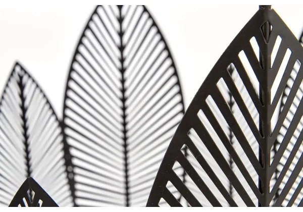 SET 2x Tavolino FOLLA diametro 33/40 cm nero