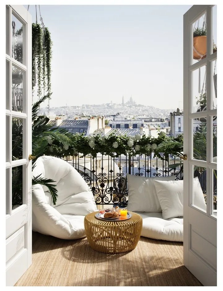 Design OUT™ Nido White Outdoor Sofa Chair Out Niddo - Karup Design