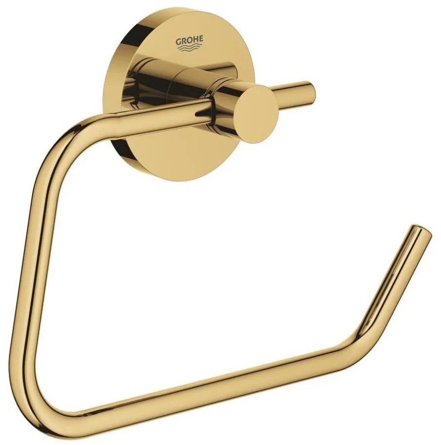 GROHE 40689GL1 - Porta rotolo per carta igienica ESSENTIALS, oro