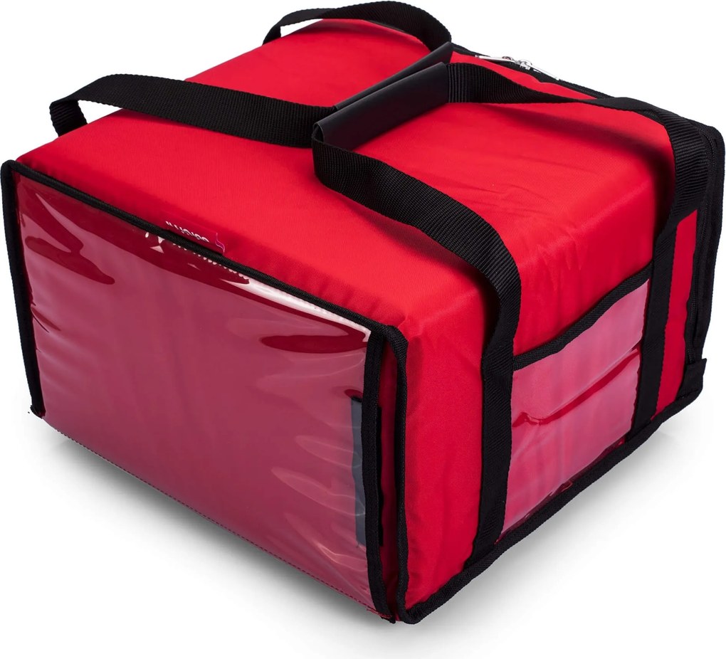 Borsa Termica Porta Pizze da Asporto 6 Cartoni Safemi Express 6 Rossa...