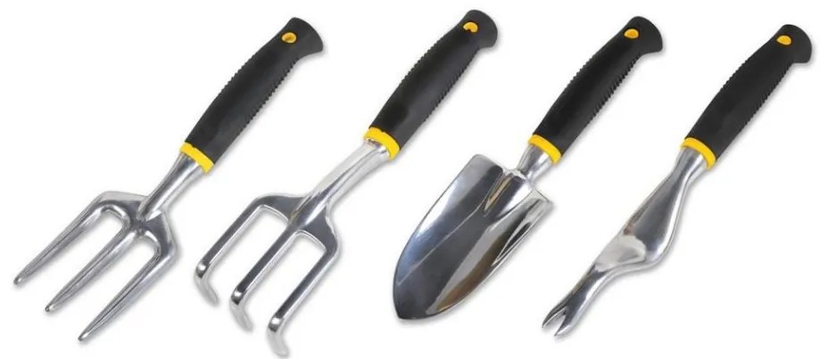 Fieldmann - Set di attrezzi da giardinaggio 4 pz