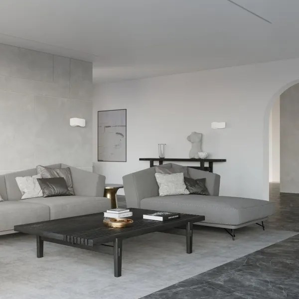 Sollux SL.1018 - Applique TILA 2xG9/40W/230V 40 cm bianca