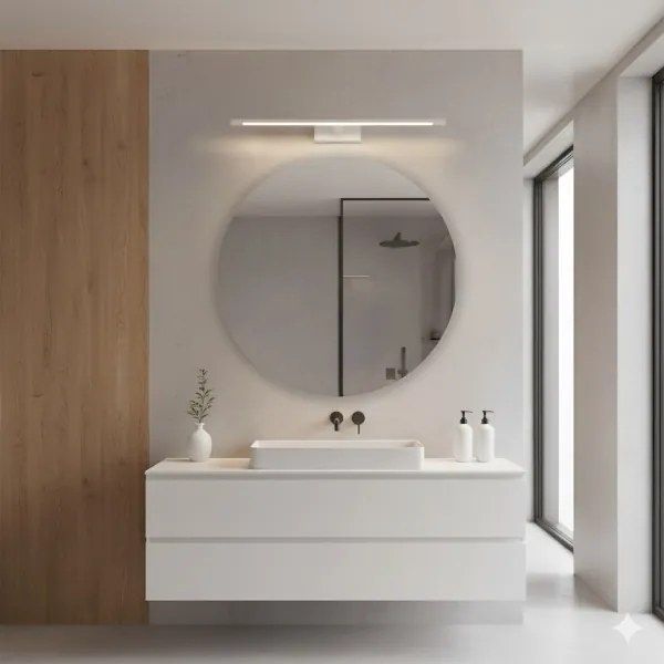 Illuminazione a LED per specchio da bagno KLIMT LED/12W/230V 3000/4000/6000K 60 cm IP44 bianco