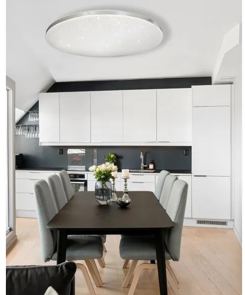 Plafoniera LED dimmerabile VENTA LED/60W/230V 2700-6500K + telecomando