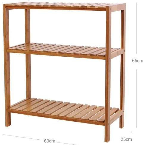 Scaffale WODY marrone