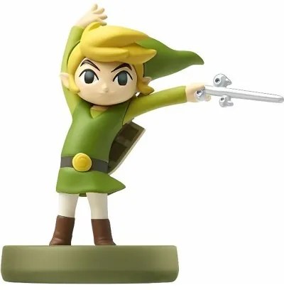 Statuina da Collezione Amiibo The Legend of Zelda: The Wind Waker - Toon Link