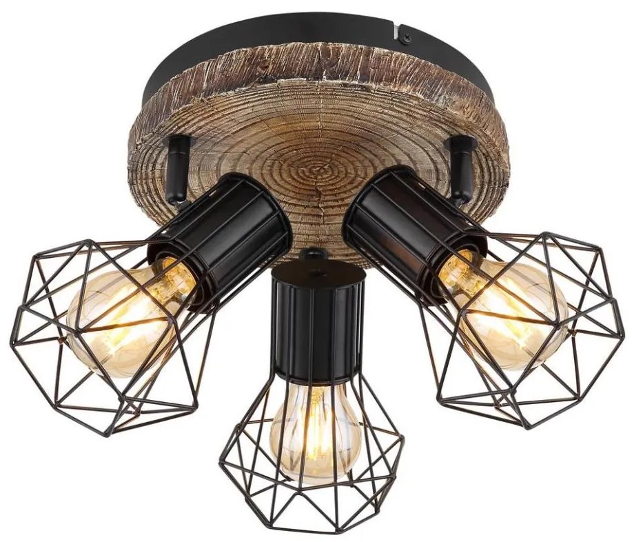 Globo 54017W-3 - Luce Spot PRISKA 3xE27/60W/230V