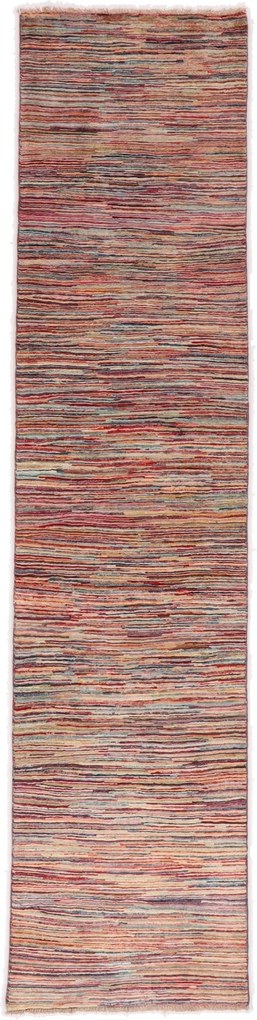 Gabbeh Tappeto 70 x 280 (Pakistan) Annodato A Mano
