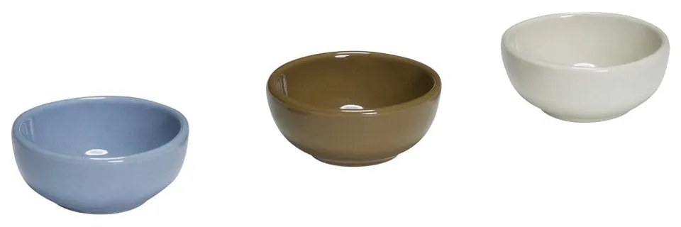 Set di 3 ciotole in gres ø 7 cm Amare - Hübsch