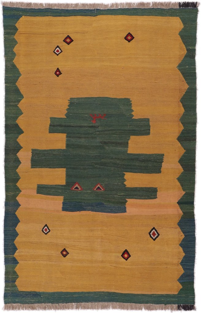 Kilim Tappeto persiano 250 x 160 (Iran) Tessuto A Mano