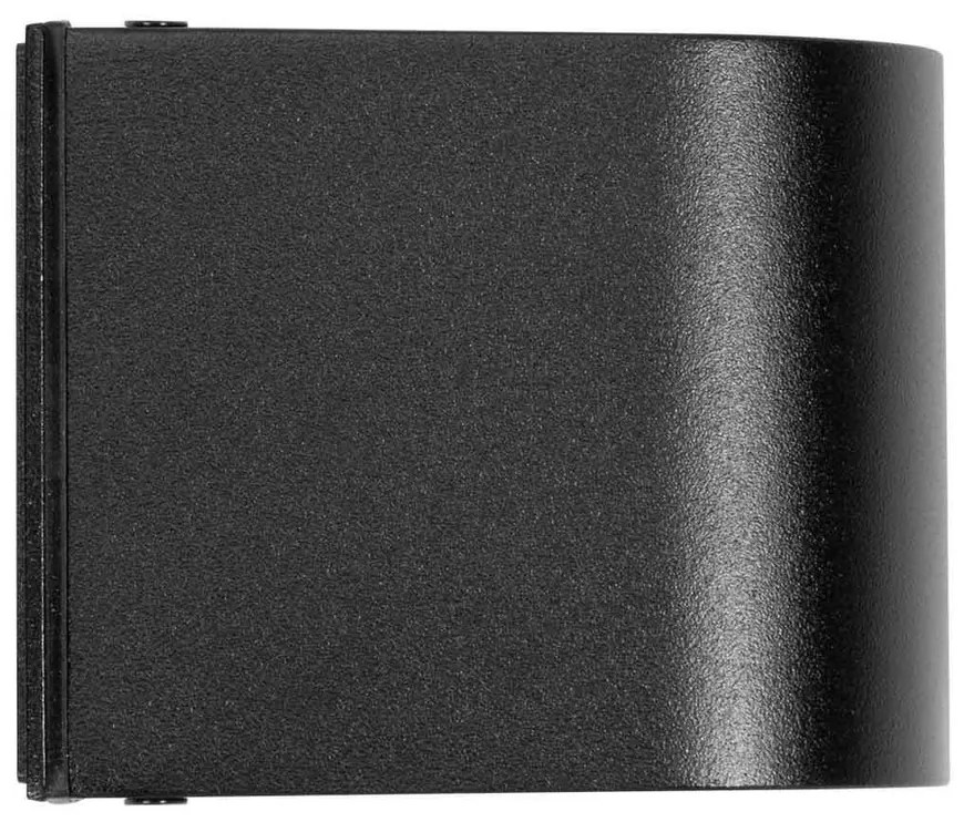 Applique da Esterno Monodirezione IP65 GU10 Stondata - Nero