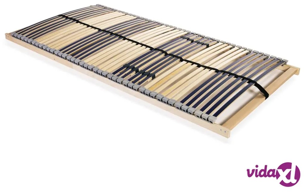 vidaXL Rete a Doghe 7 Zone con 42 Doghe 100x200 cm