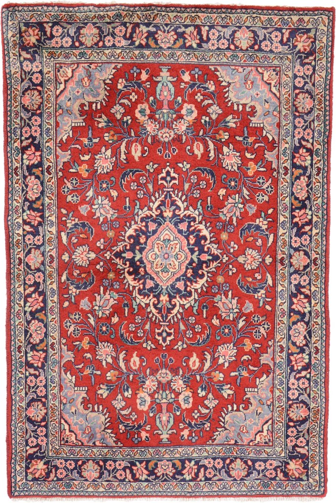 Kashan Tappeto persiano 80x130 (Iran) Annodato A Mano