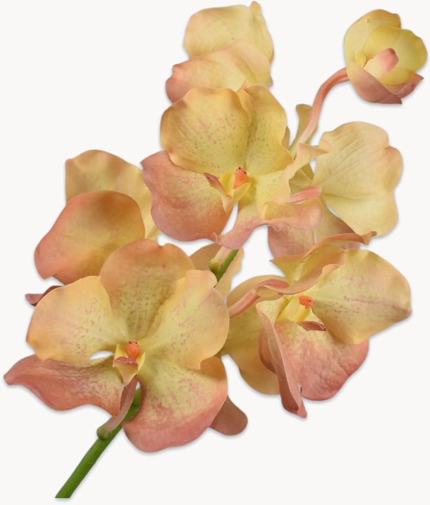 Set di 2 fiori artificiali fatti a mano Vanda