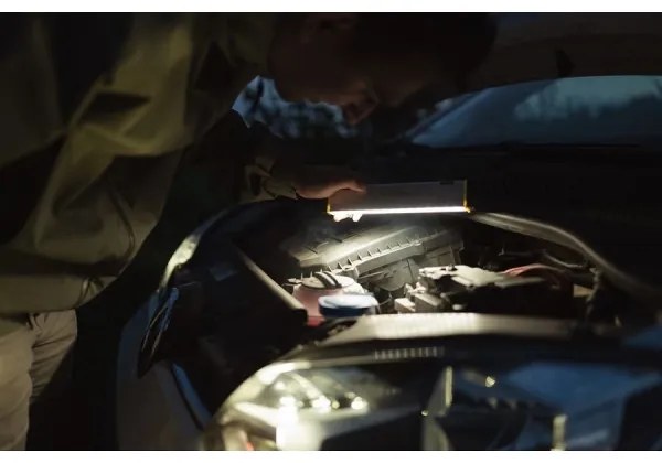 Ledlenser AF2R - Lampada da lavoro ricaricabile a LED dimmerabile IP54 1000 lm 50h