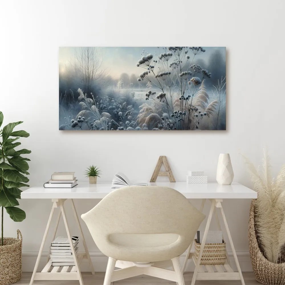 Quadro su tela – Prato invernale