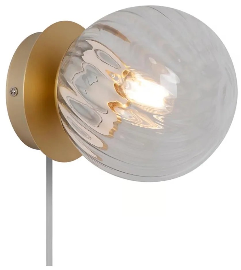 Nordlux - Lampada da parete CHISELL 1xE14/25W/230V ottone