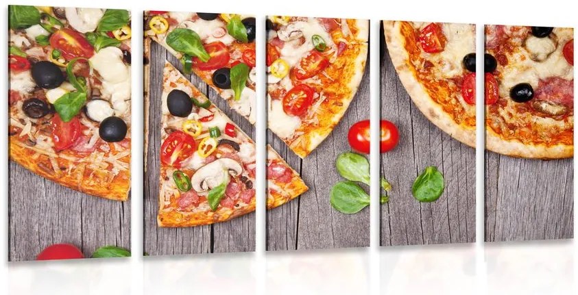 Quadri 5 pezzi – Pizza