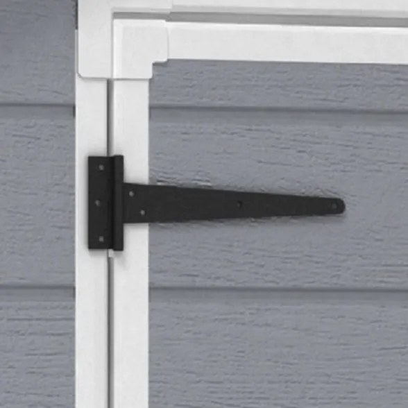 Casetta Da Giardino In Resina 185,8x236,8x227H Cm Manor 6x8 Grigio Keter Con Finestra