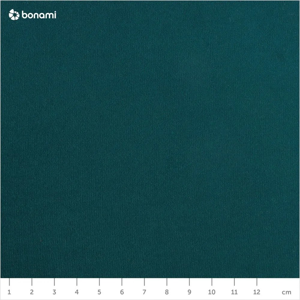 Pouf in velluto verde petrolio Santo - Milo Casa