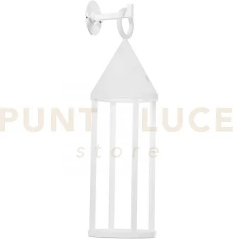 Kit staffe applique bianche per lampada ricaricabile led oberon 9,9...