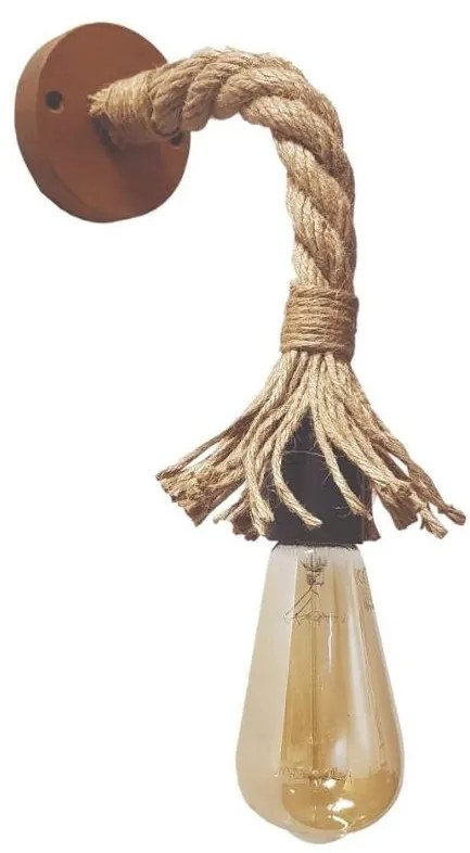 Brilagi - Applique KOS 1xE27/60W/230V faggio