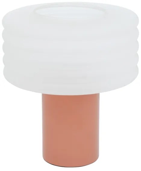 Atmosphera - Lampada da tavolo ASTI 1xE27/60W/230V colore mattone