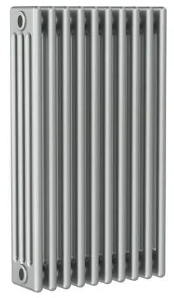 Radiatore acqua calda Comby in acciaio 4 colonne, 10 elementi, interasse 535 mm, grigio