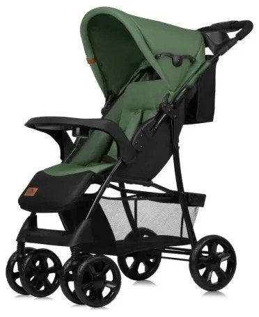 Lionelo - Passeggino EMMA PLUS verde/nero