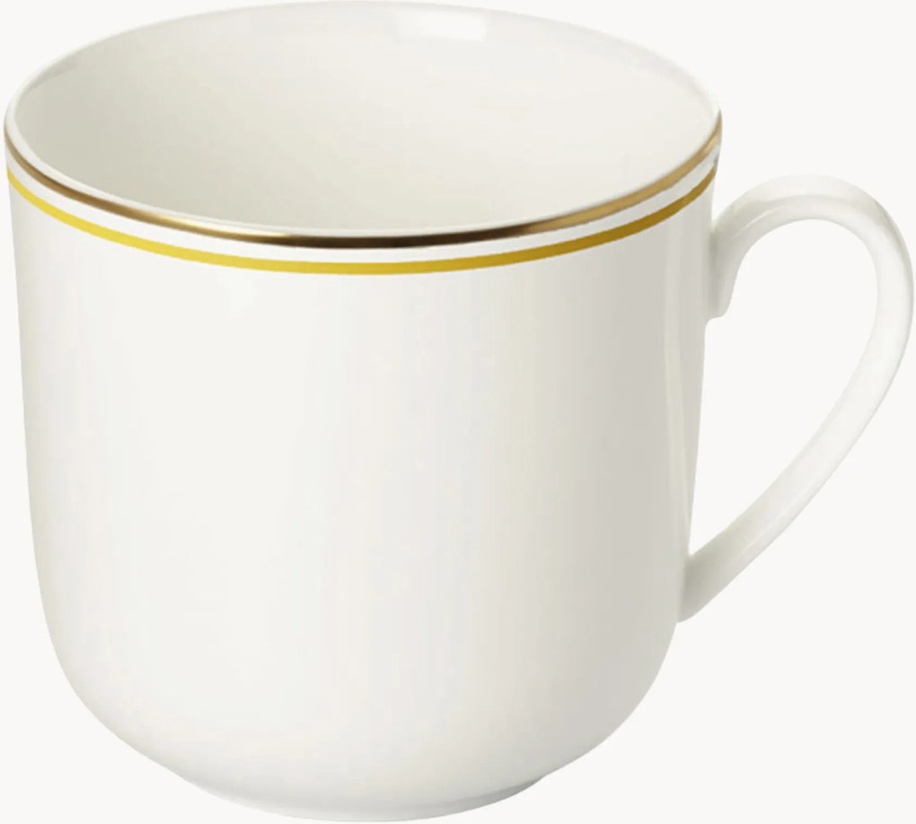 Set di 6 tazze in Fine Bone China Capri