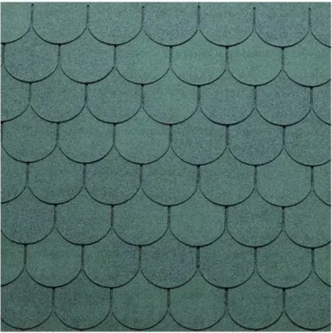 Tegola bituminosa Tegola canadese Premium Traditional 3,05 mq 2111030001073 verde sfumato