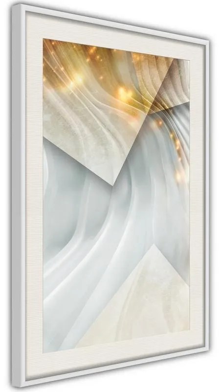 Poster  Wavy Surface  Cornice Quadri Cornice d'oro, Larghezza x Altezza Home decor 40x60