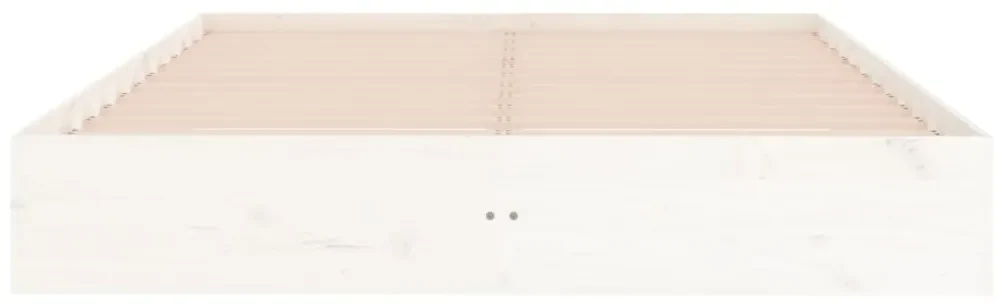 Giroletto bianco in legno massello 140x200 cm