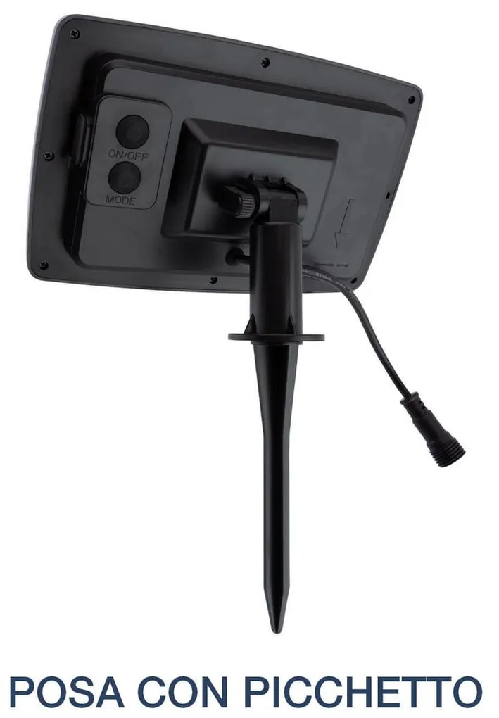 Catenaria SOLARE 15 Lampadine LED 1W Bianco Caldo - 15m Colore Bianco Caldo 2.700K