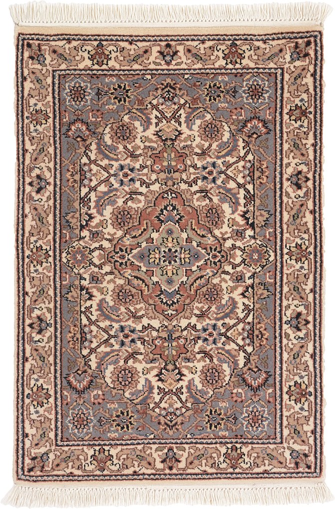 Persian Tappeto 60 x 90 (Indian) Annodato A Mano