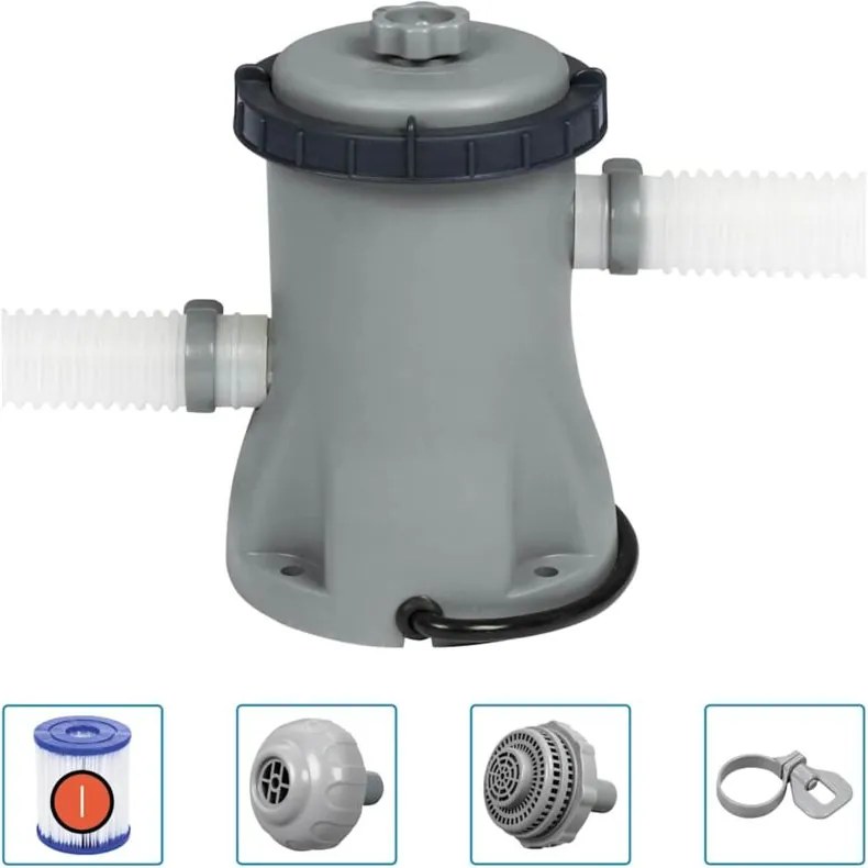 Pompa Filtro per Piscina Flowclear da 330 gal Bestway