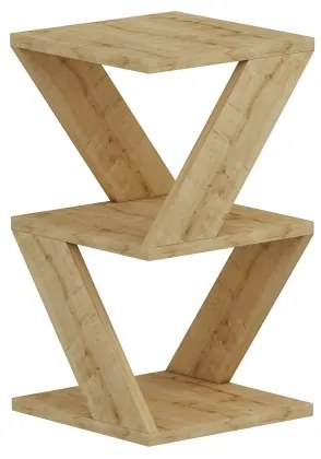 Tavolino ALBENI 50x30 cm marrone