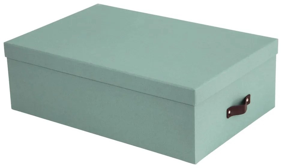 Scatole di cartone con coperchio color menta in set di 3 31x47x15 cm Inge - Bigso Box of Sweden