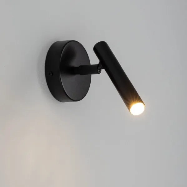 Luce Spot da parete STALACTITE 1xG9/2,5W/230V nero