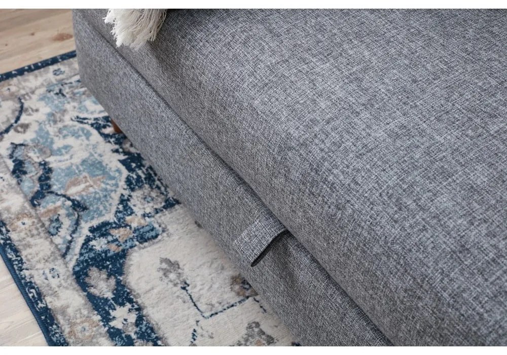 Divano letto grigio scuro 210 cm Eva - Balcab Home