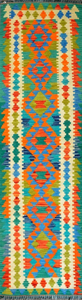 Kilim Tappeto 300 x 80 (Afghanistan)