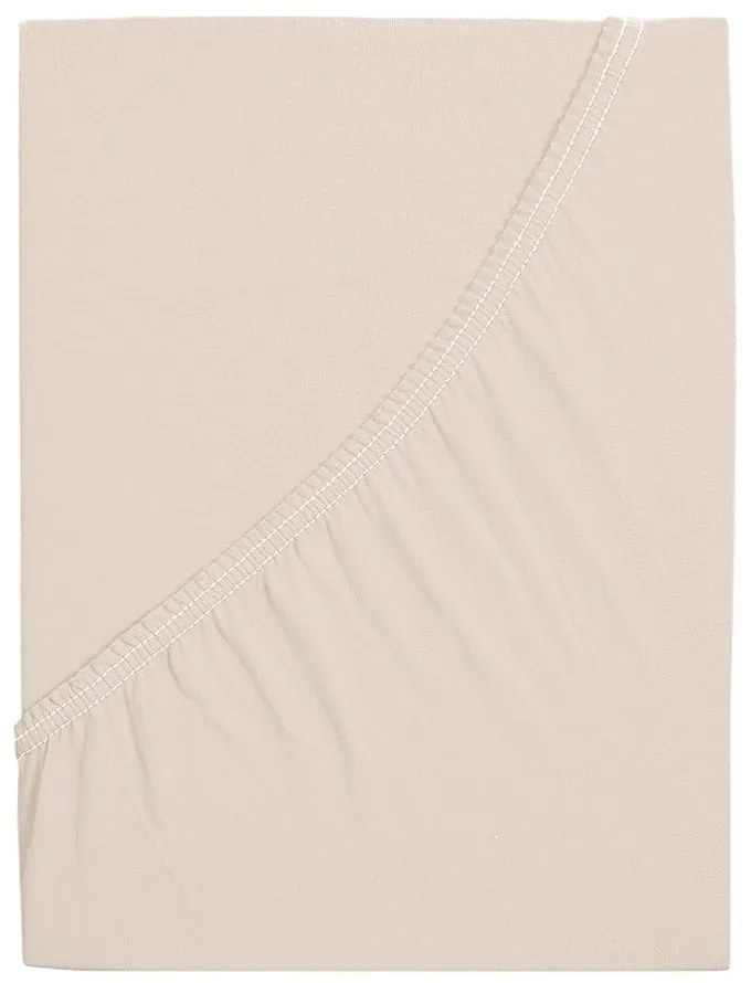 Lenzuolo elasticizzato marrone chiaro 140x200 cm - B.E.S.