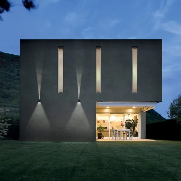 Redo 90176-Applique a LED da esterno VARY 2xLED/6W/230V 4000K IP54 antracite