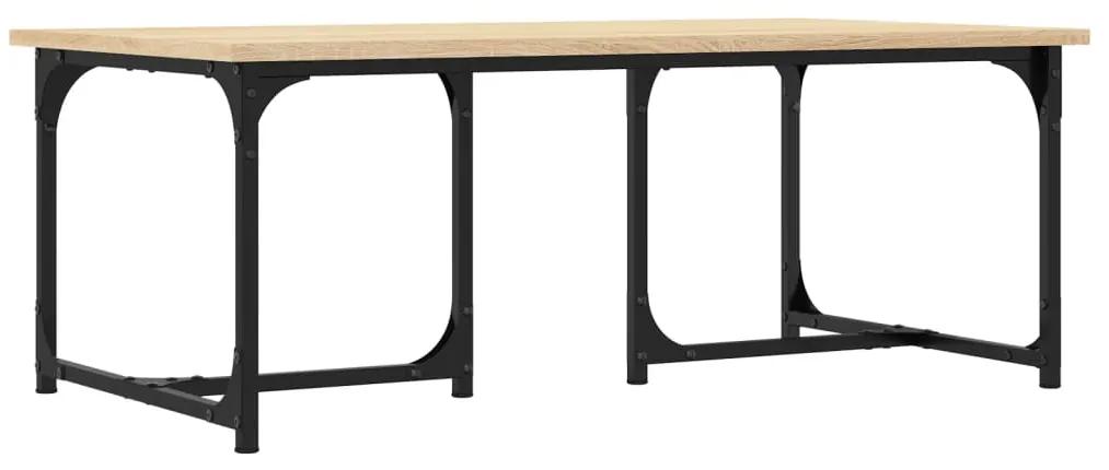 Tavolino da Salotto Rovere Sonoma 90x50x35 cm Legno Multistrato