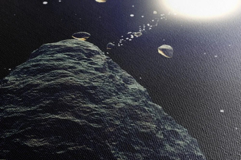 Quadro su tela – Meteoriti